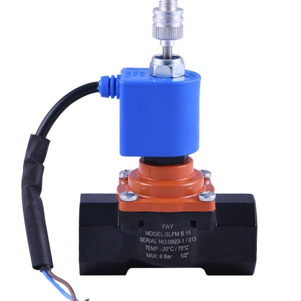 Solenoid Valve - 1/2 Normally Open 6 bar Manual Reset - Turkey
