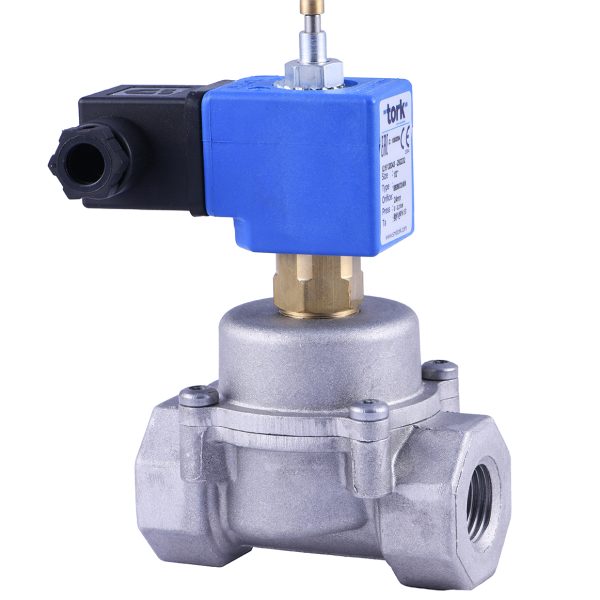 Solenoid Valve - 1/2 Normally Close 500mbar Manual Reset - Turkey