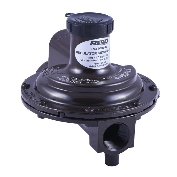Low Pressure Regulator 20Kg/h Rego USA