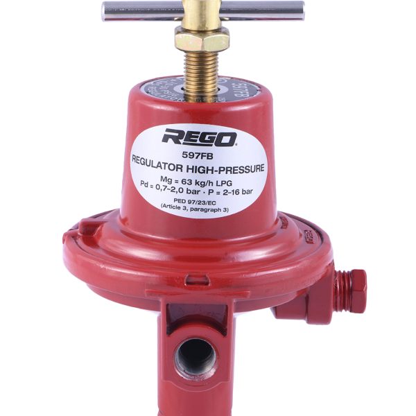 High Pressure  Regulator 63Kg/h  Rego USA