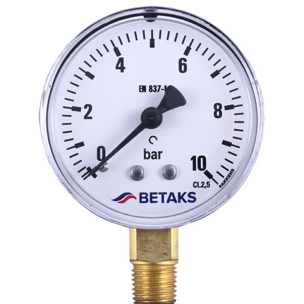 Pressure Gauge - 10bar - Betaks - Turkey