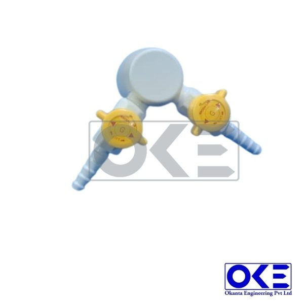 Lift/turn, 2 valves 90°, G - Made in Denmark