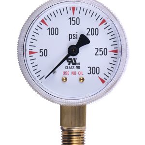 Pressure Gauge – 300PSI – Rego – USA