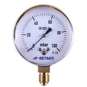 Pressure Gauge – 100mbar – Betaks – Turkey