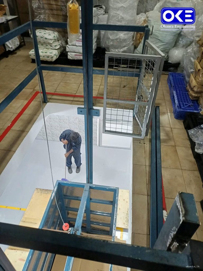 Material Hoist Modification - Project Image