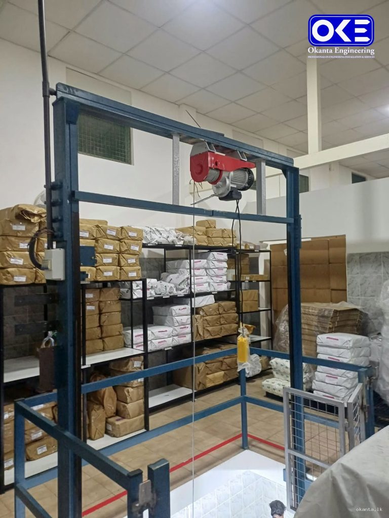 Material Hoist Modification - Project Image