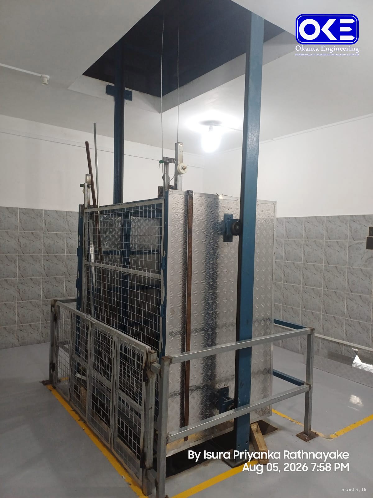 Material Hoist Modification