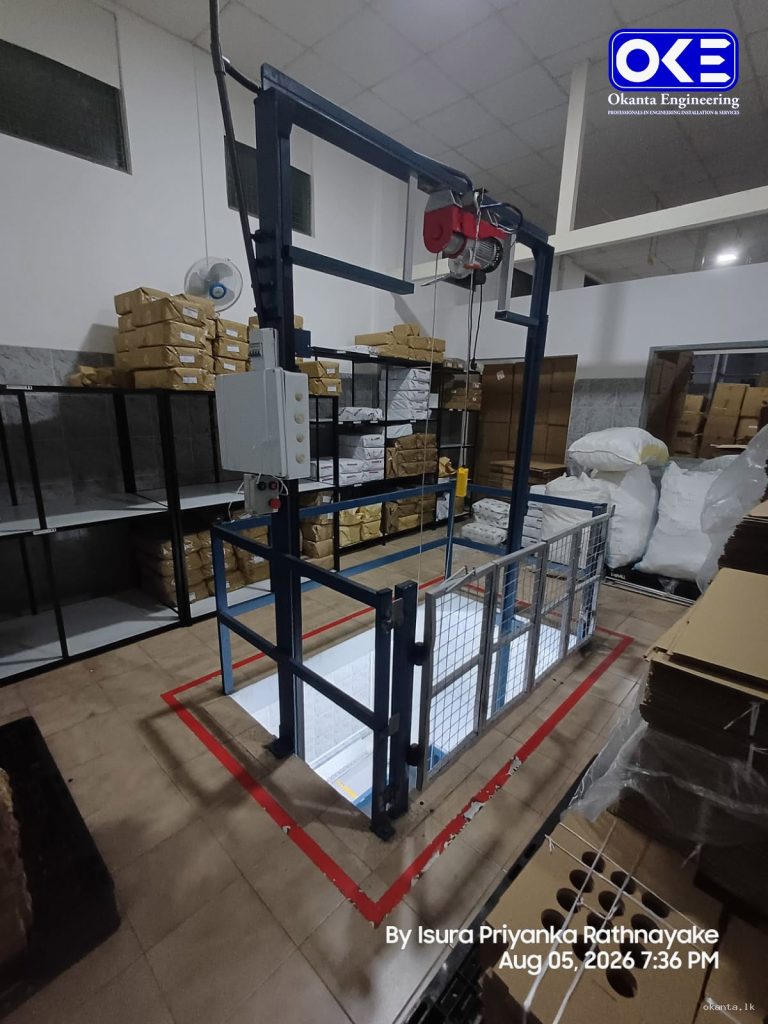 Material Hoist Modification - Project Image
